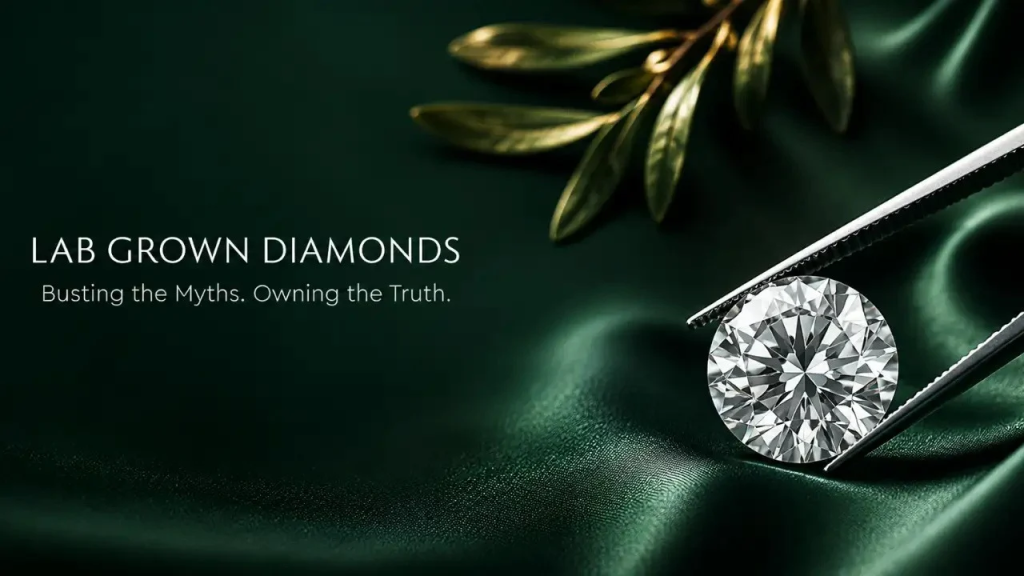 The Myths About Lab-Grown Diamonds Busted !!