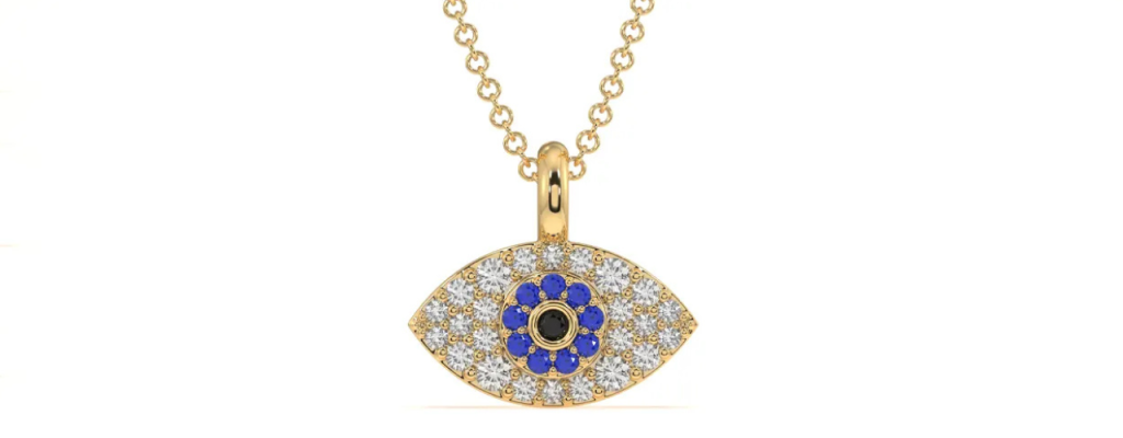 Evil eye pendant